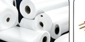 PVC film and packaging rolls