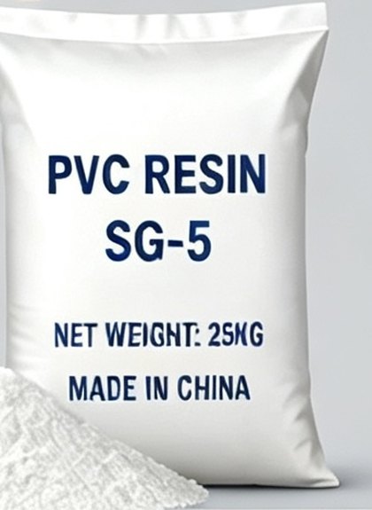25 kg PVC resin bag, SG-5, net weight 25 kg, made in China